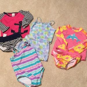 Excellent bundle of swimwear 18-2T Gymboree